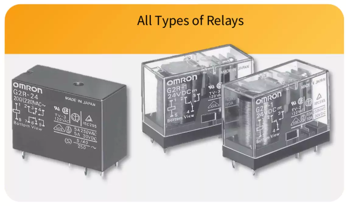 all types of relays